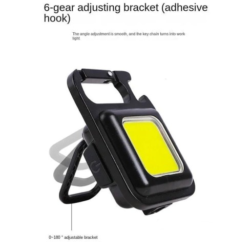 Mini linterna LED portátil recargable...