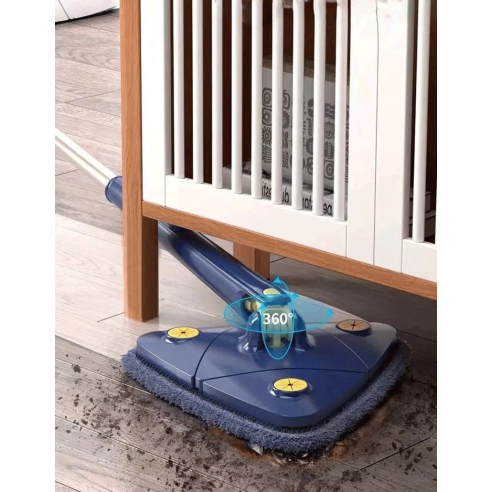 Mop triangular retrátil auto-escalada