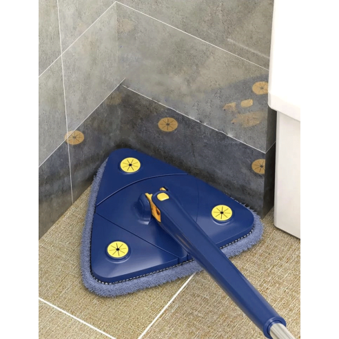 Mop triangular retrátil auto-escalada