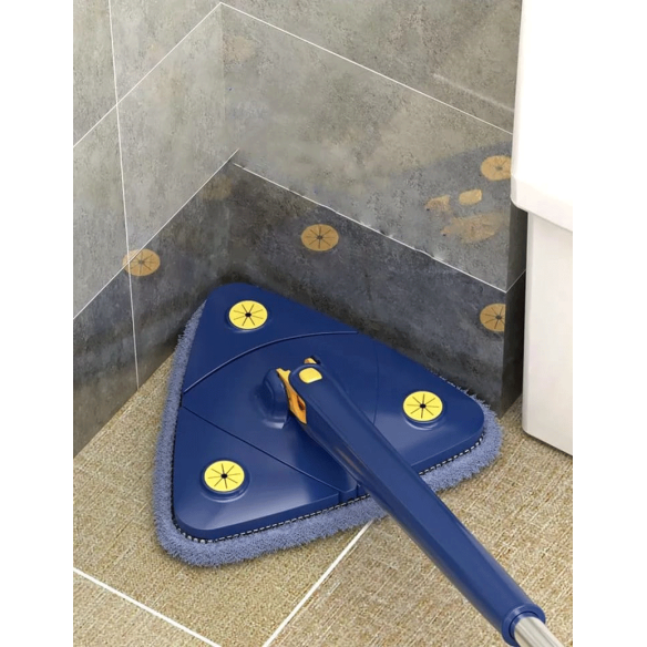 Mop triangular retrátil auto-escalada