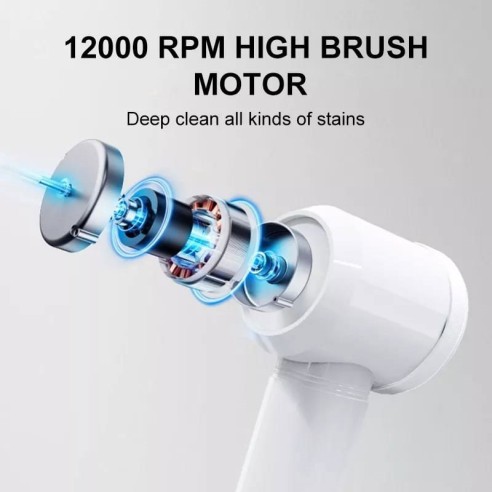 Escova de limpeza automática