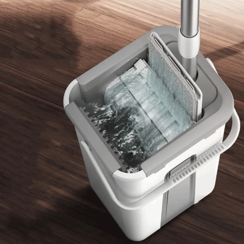 Fregona con Cubo autoescurrible