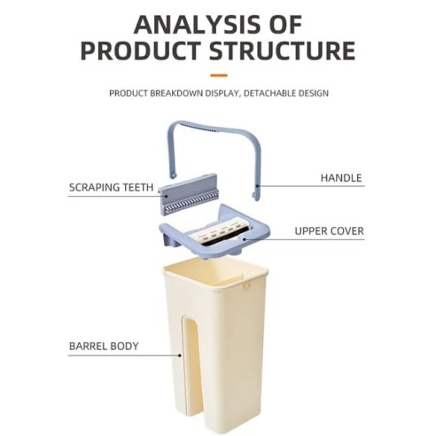Esfregona com balde autotorcedor