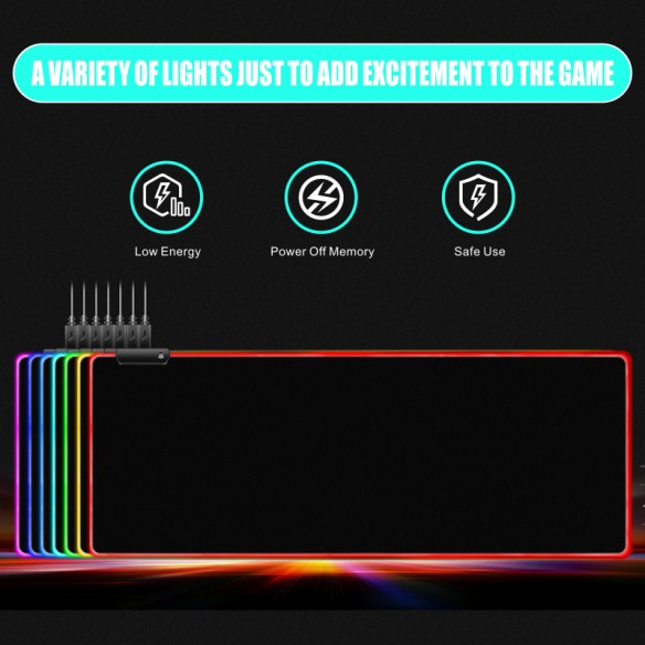 Alfombrilla de luz RGB