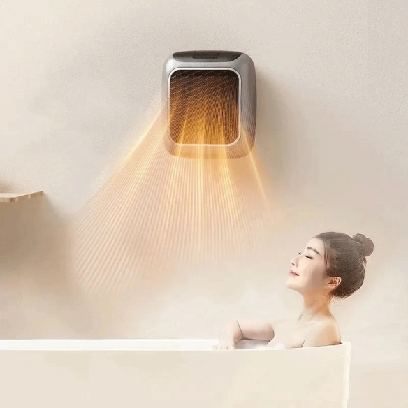 Calefactor eléctrico con diseño cuadrado 800W