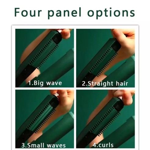 Plancha de pelo multifunción 4 en 1