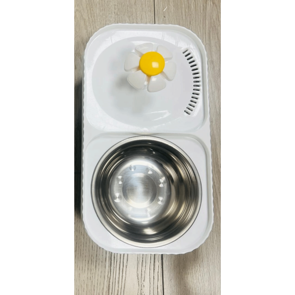 Comedero y bebedero para mascotas