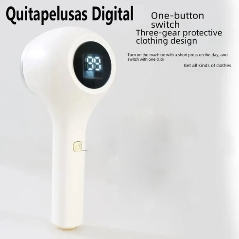 Removedor de fiapos com display digital