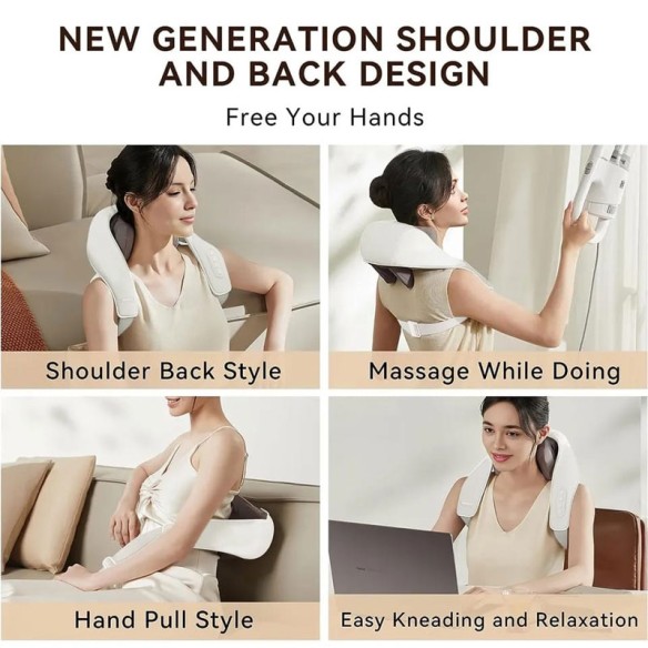 Masajeador 5D Para Cuerpo Inalámbrico