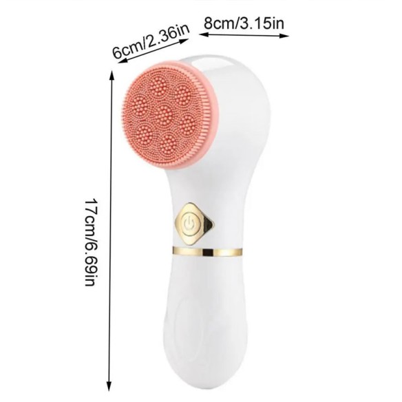 Escova de limpeza facial