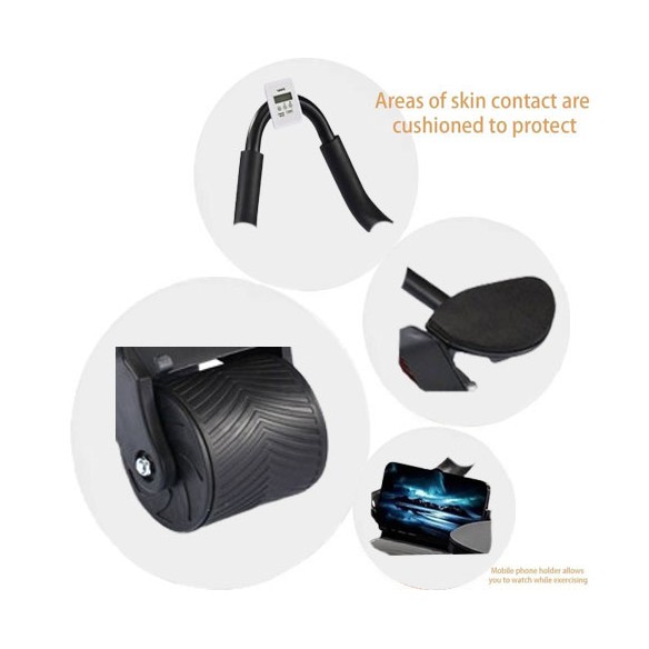 Rodillo de ejercicio con temporizador