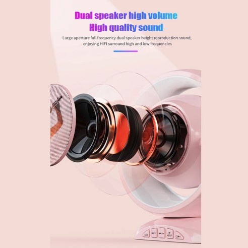 Altavoz Karaoke tipo G con Microfono