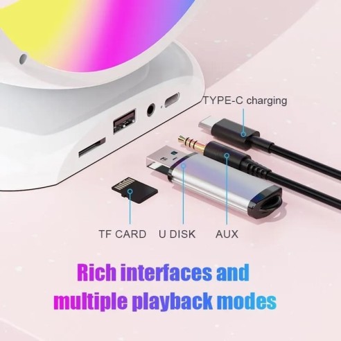 Altavoz Karaoke tipo G con Microfono