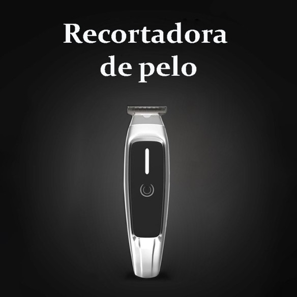 Máquina de cortar cabelo com tela digital