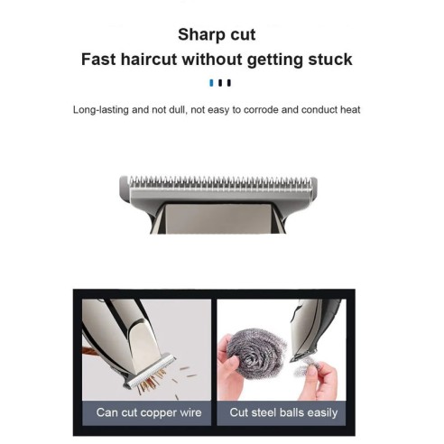 Máquina de cortar cabelo com tela...