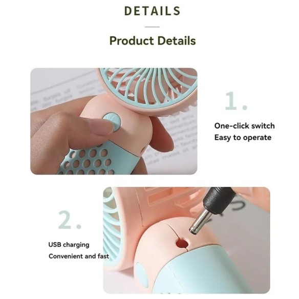 Mini ventilador de mão