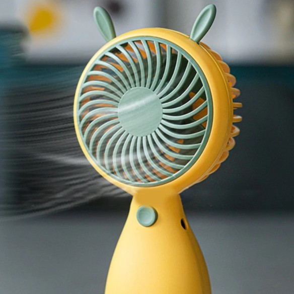 Mini ventilador portátil com orelhas