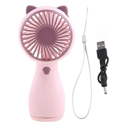 Mini Ventilador de mano con orejas Mini Ventilador de mano con orejas