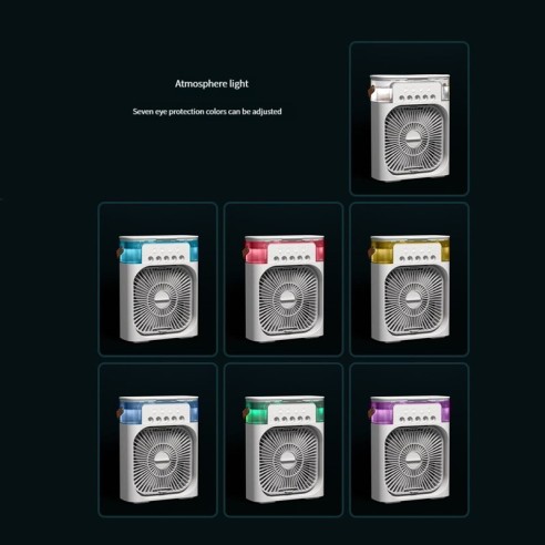 Ventilador al vapor de aire frío y...