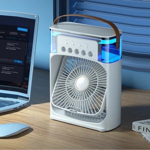 Ventilador al vapor de aire frío y...