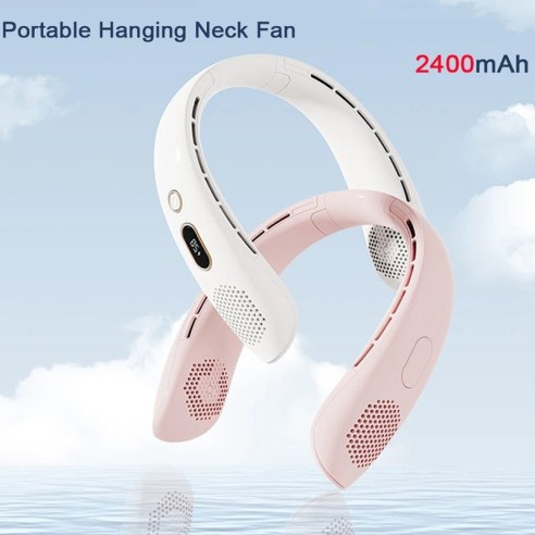 Ventilador de cuello con pantalla digital