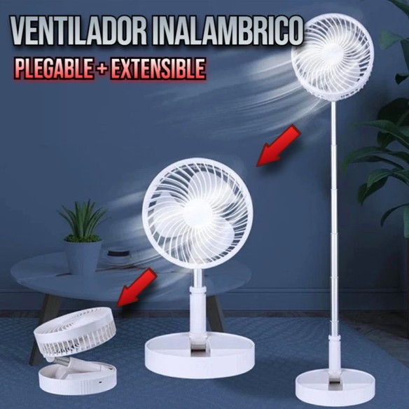 Ventilador plegable y extensible