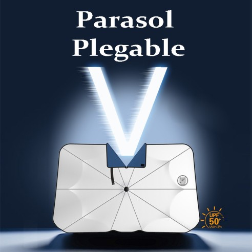 Parasol plegable para el coche