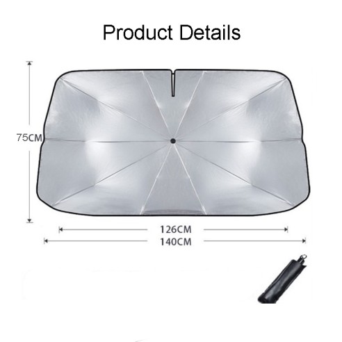 Parasol plegable para el coche