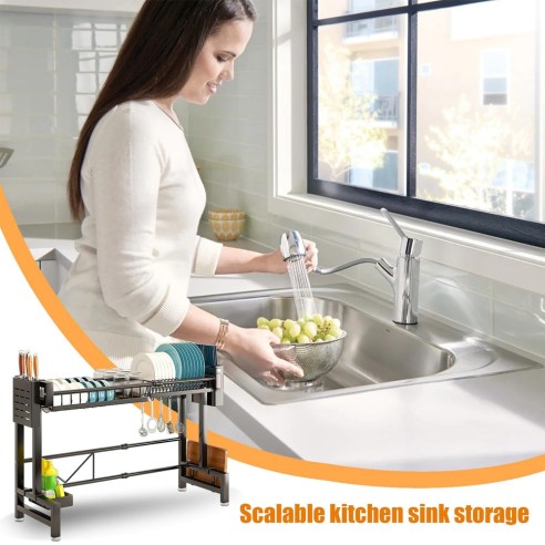 Escorredor de pratos multifuncional