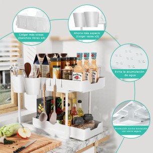 Organizador deslizante sob... 2