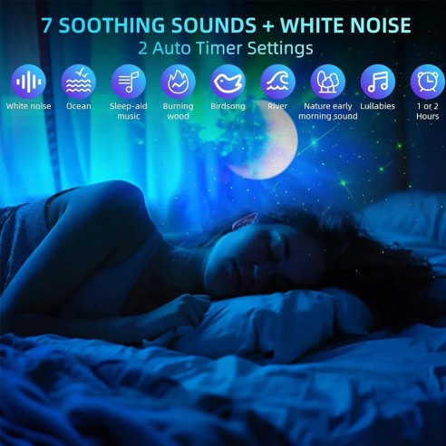 Projetor Astronauta com Alto-falante