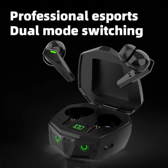 Fones de ouvido Bluetooth para jogos