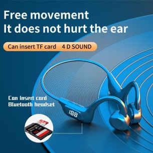 Auriculares transmisión por...