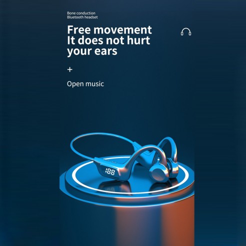 Fones de ouvido bluetooth ósseo