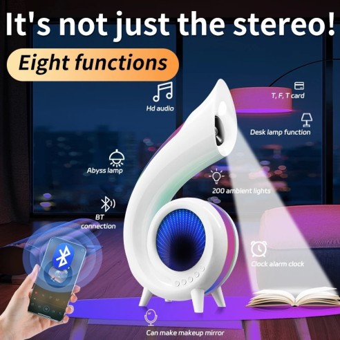 Altavoz concha 6 en 1 Altavoz concha 6 en 1