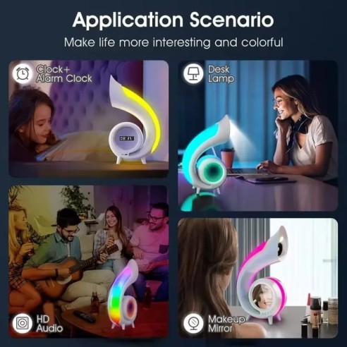 Altavoz concha 6 en 1 Altavoz concha 6 en 1