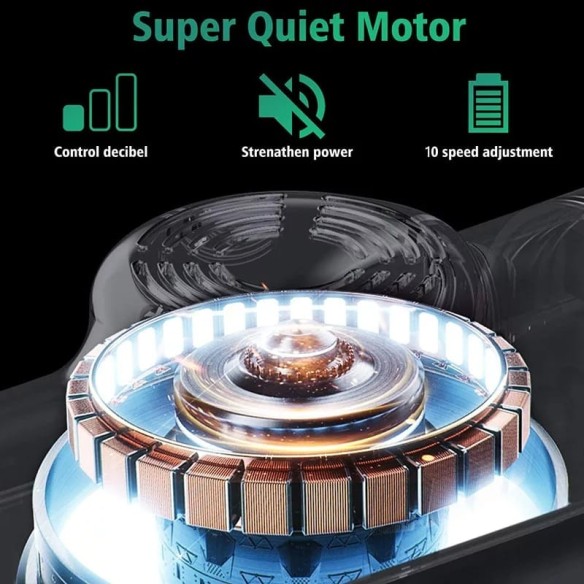 Mini pistola de massagem com botão