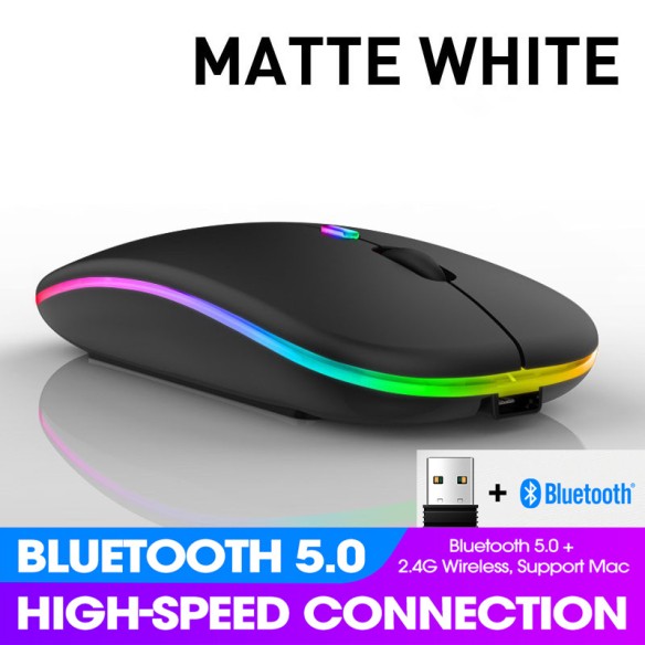 Mouse de computador recarregável