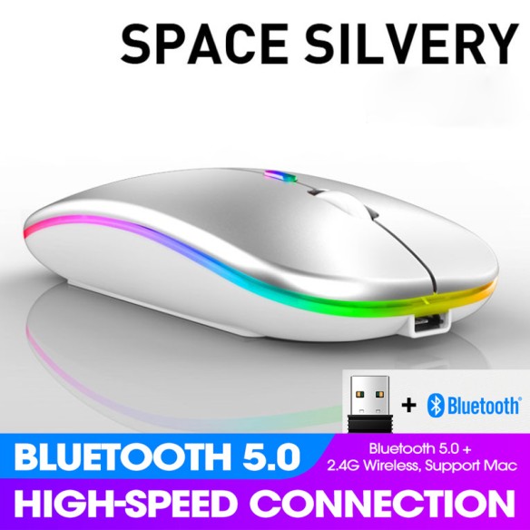 Mouse de computador recarregável