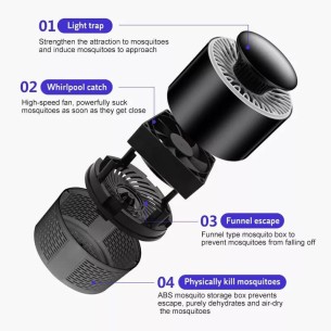 Lámpara mata mosquitos 2