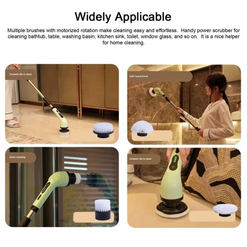 Escova de limpeza multifuncional com...