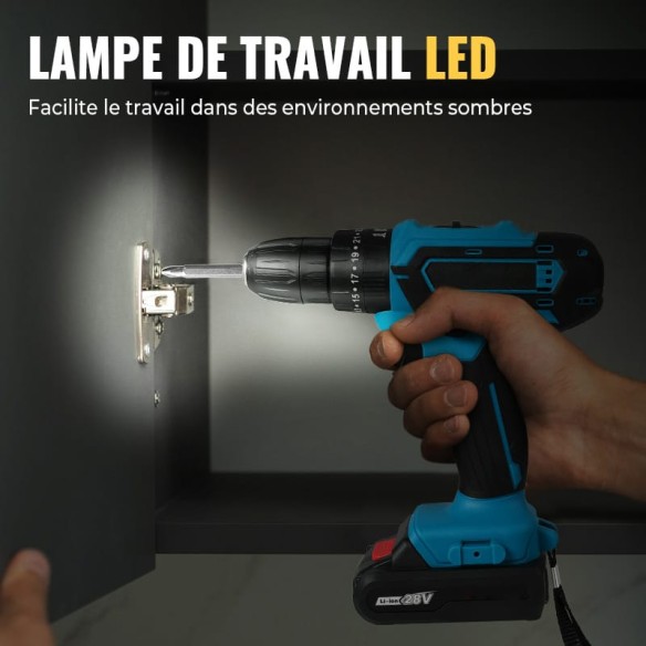 Kit de furadeira sem fio