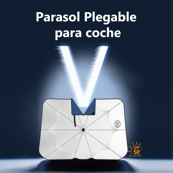 Parasol plegable para el coche