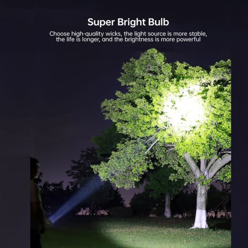 Linterna LED recargable