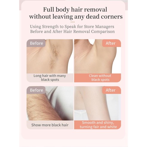 Depiladora con doble cabezal Depiladora con doble cabezal