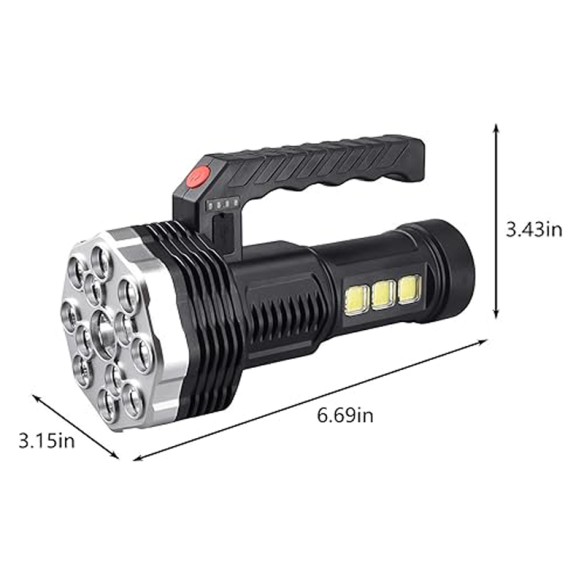 Linterna LED recargable