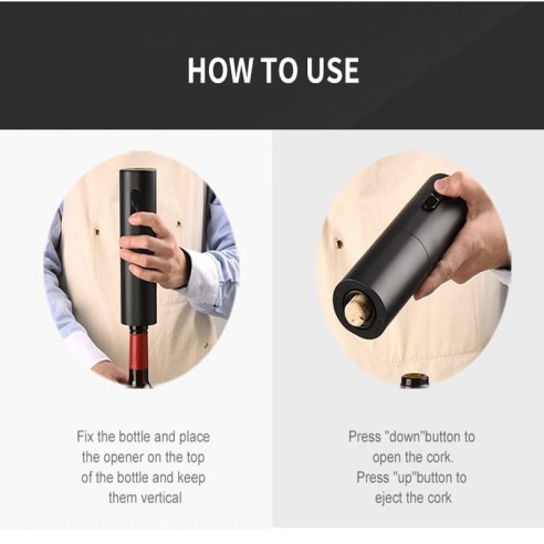 Saca-rolhas elétrico