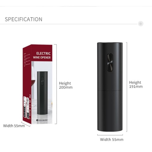 Saca-rolhas elétrico