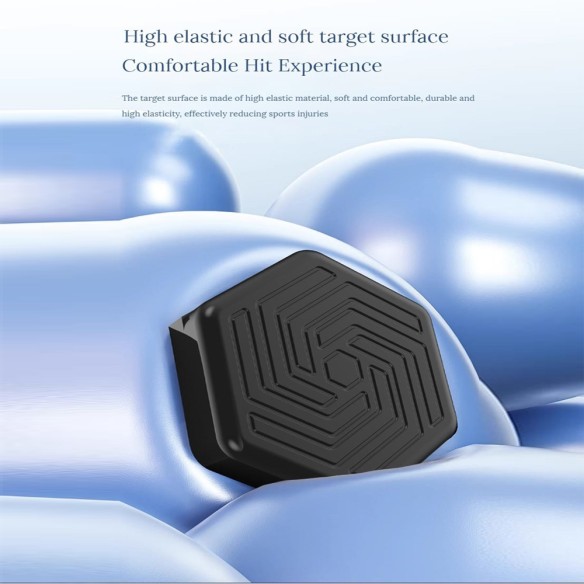 Máquina de boxe musical com luvas