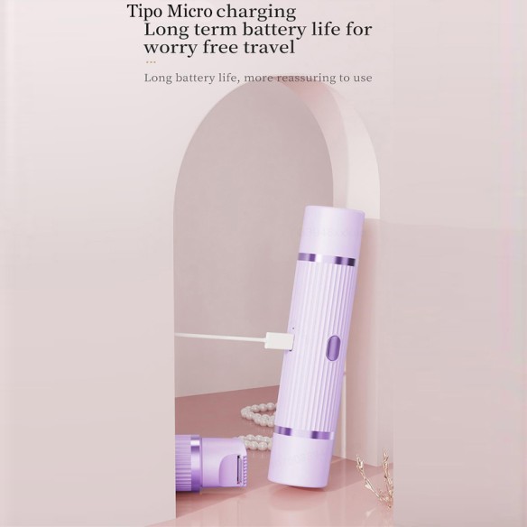 Depiladora con doble cabezal